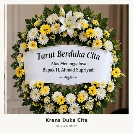 Krans Bunga Duka Rs Siloam Semanggi